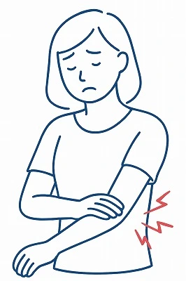 肘や手の痛み